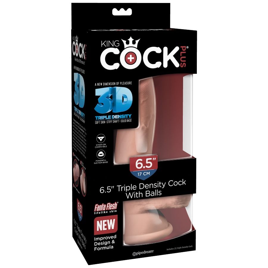 KINGCOCK TRIPLE DENSITY COCK 14 CM