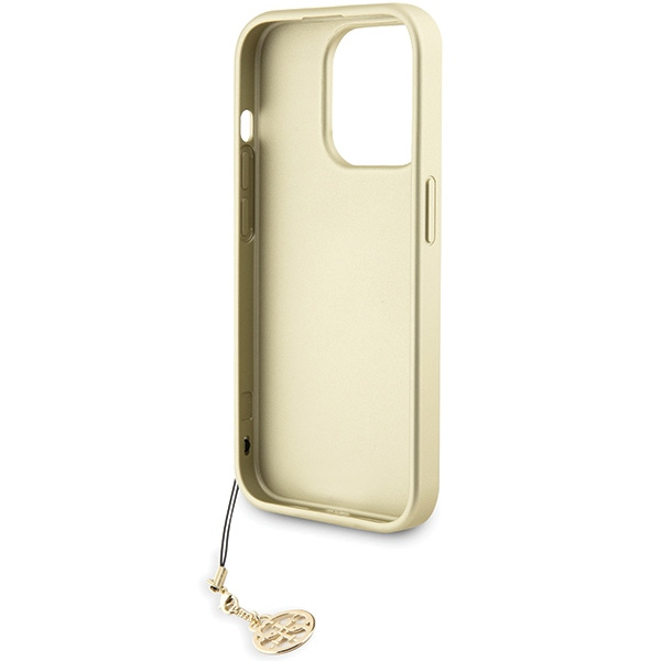 Guess GUHCP15LGF4GGR Apple iPhone 15 Pro hardcase 4G Charms Collection grey