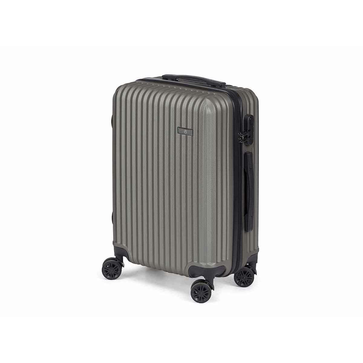 Cabin suitcase Dark grey 38 x 57 x 23 cm Stripes