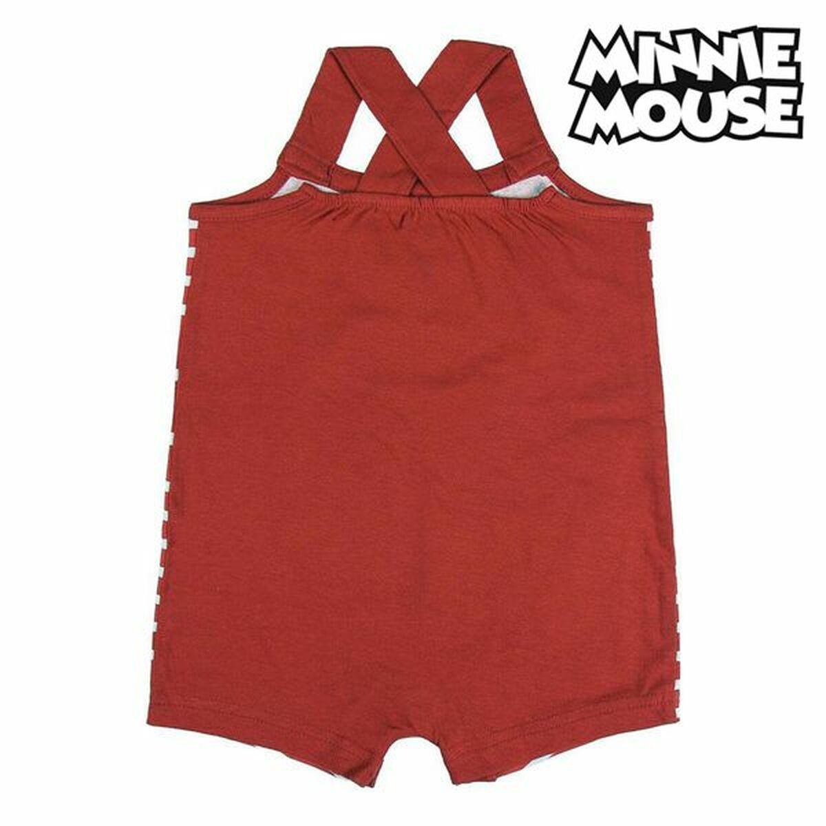 Baby's Sleeveless Romper Suit Minnie Mouse Red