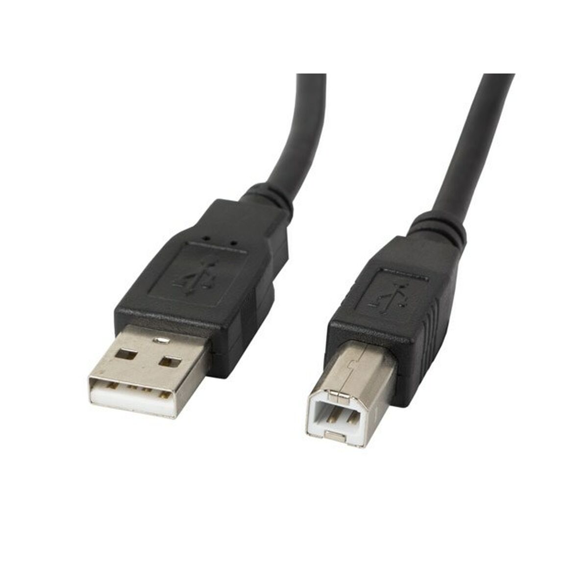 USB 2.0 A to USB B Cable Lanberg CA-USBA-11CC-0030-BK Black 3 m