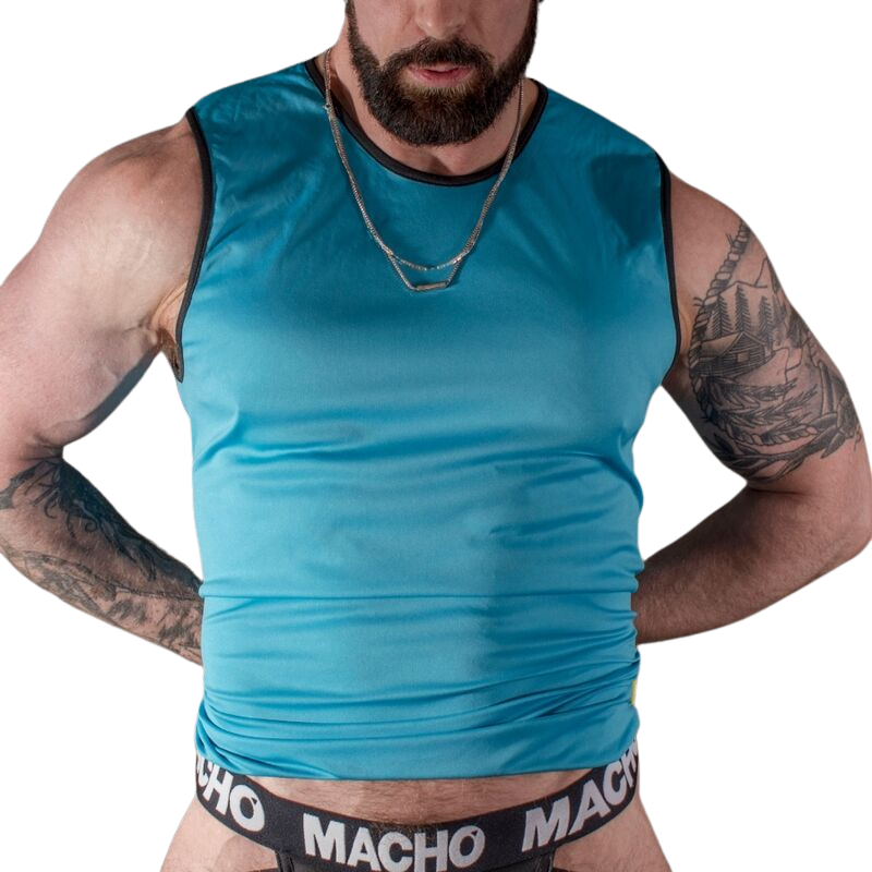MACHO - BLUE T-SHIRT S/M