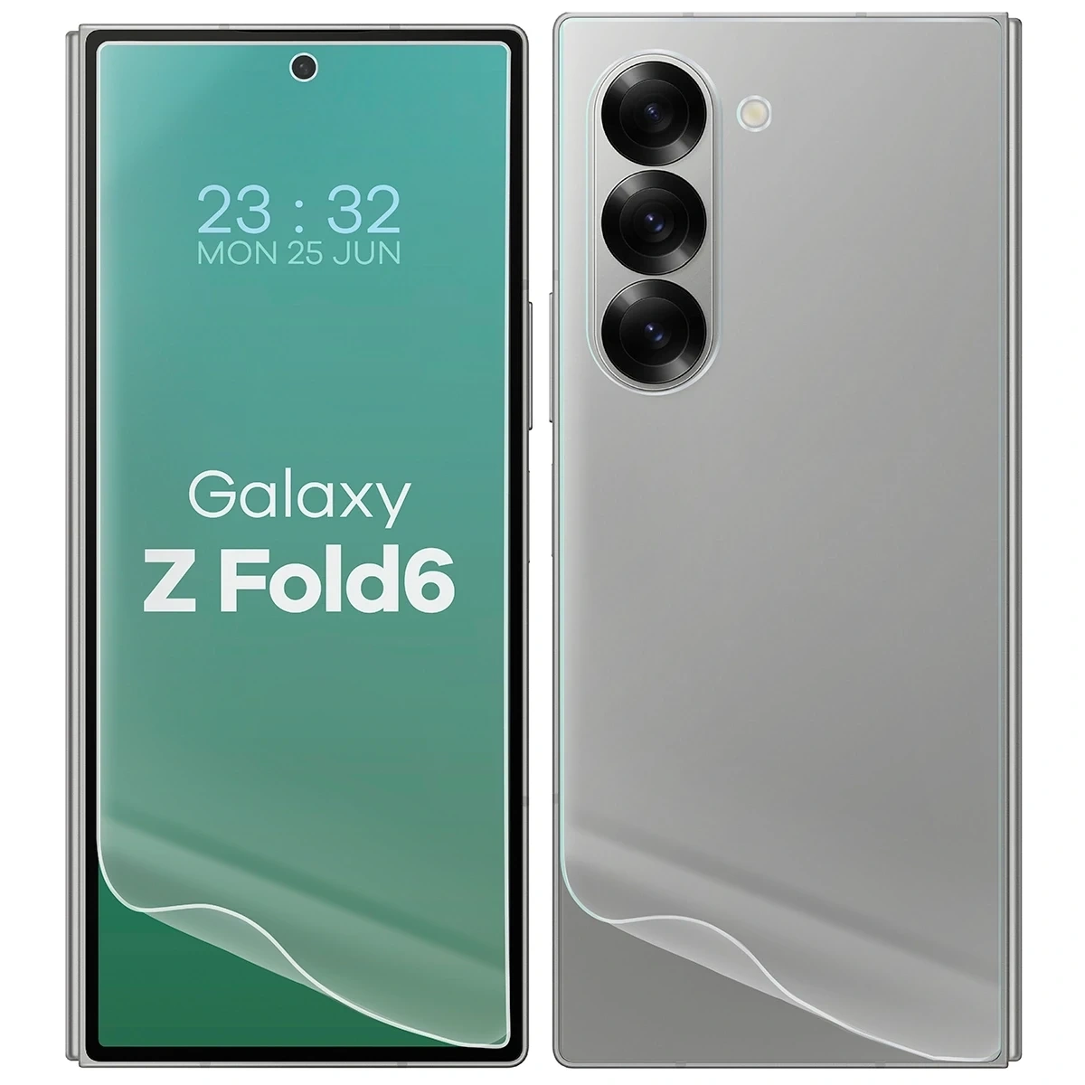 Folia hydrożelowa na tył i przód Bizon Glass Hydrogel Pack do Samsung Galaxy Z Fold6