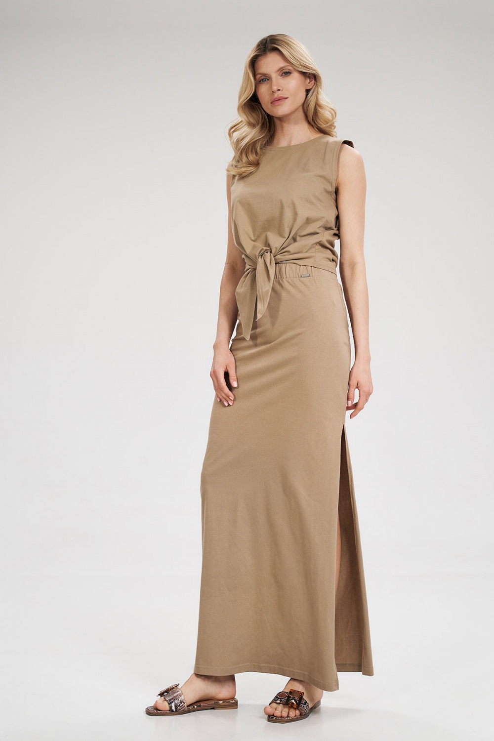 Spódnica Model M789 Beige - Figl Beżowy Damska