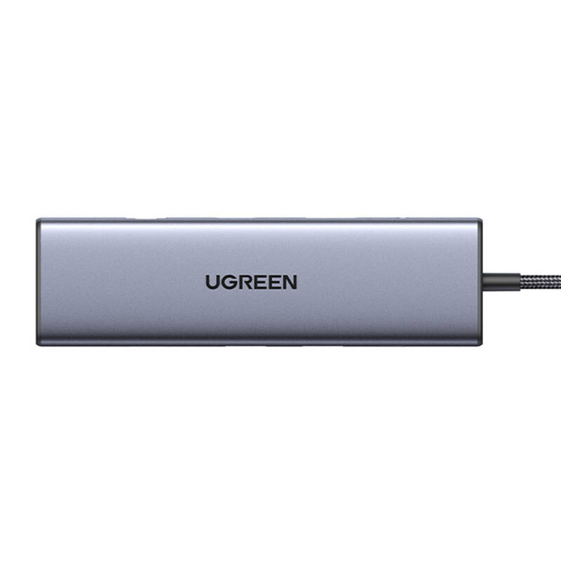 UGREEN CM498 10in1 adapter USB-C / 3xUSB-A 3.0, HDMI, VGA, RJ45, SD/TF, AUX3.5mm, PD