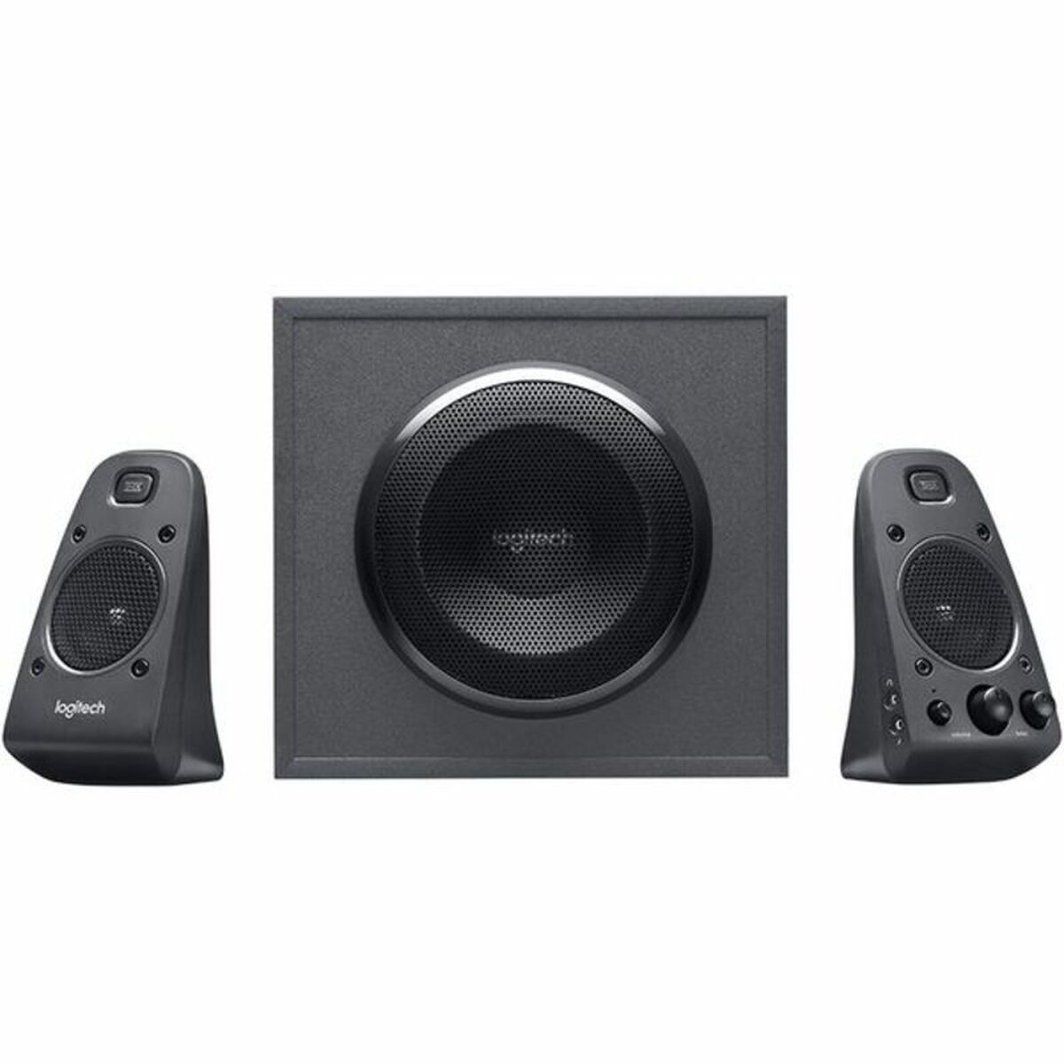 Gaming Speakers Logitech 980-001256 2.1 Black 200W Gaming Speakers Logitech 980-001256 2.1 Black 200W