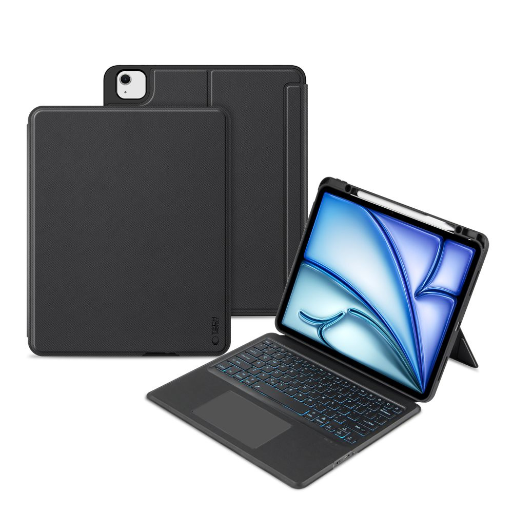 Tech-Protect SmartCase Mag Pen + Keyboard Apple iPad Air 13" 2024 (6 gen) Black