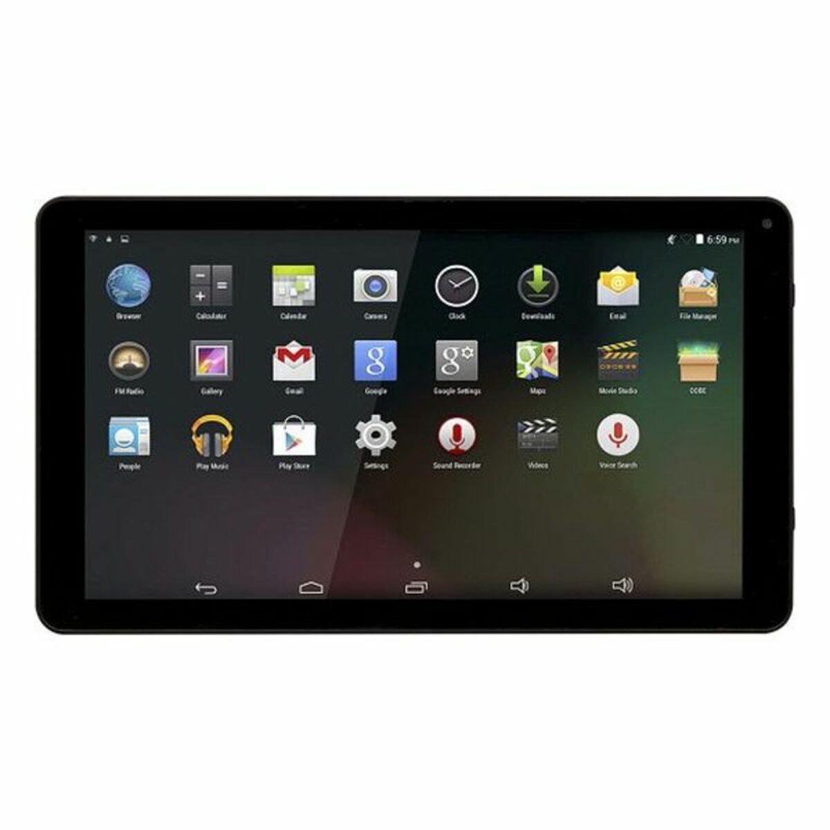 Tablet Denver Electronics TAQ-10465 10.1" Quad Core 2 GB RAM 64 GB Black 64 GB 2 GB RAM Rockchip