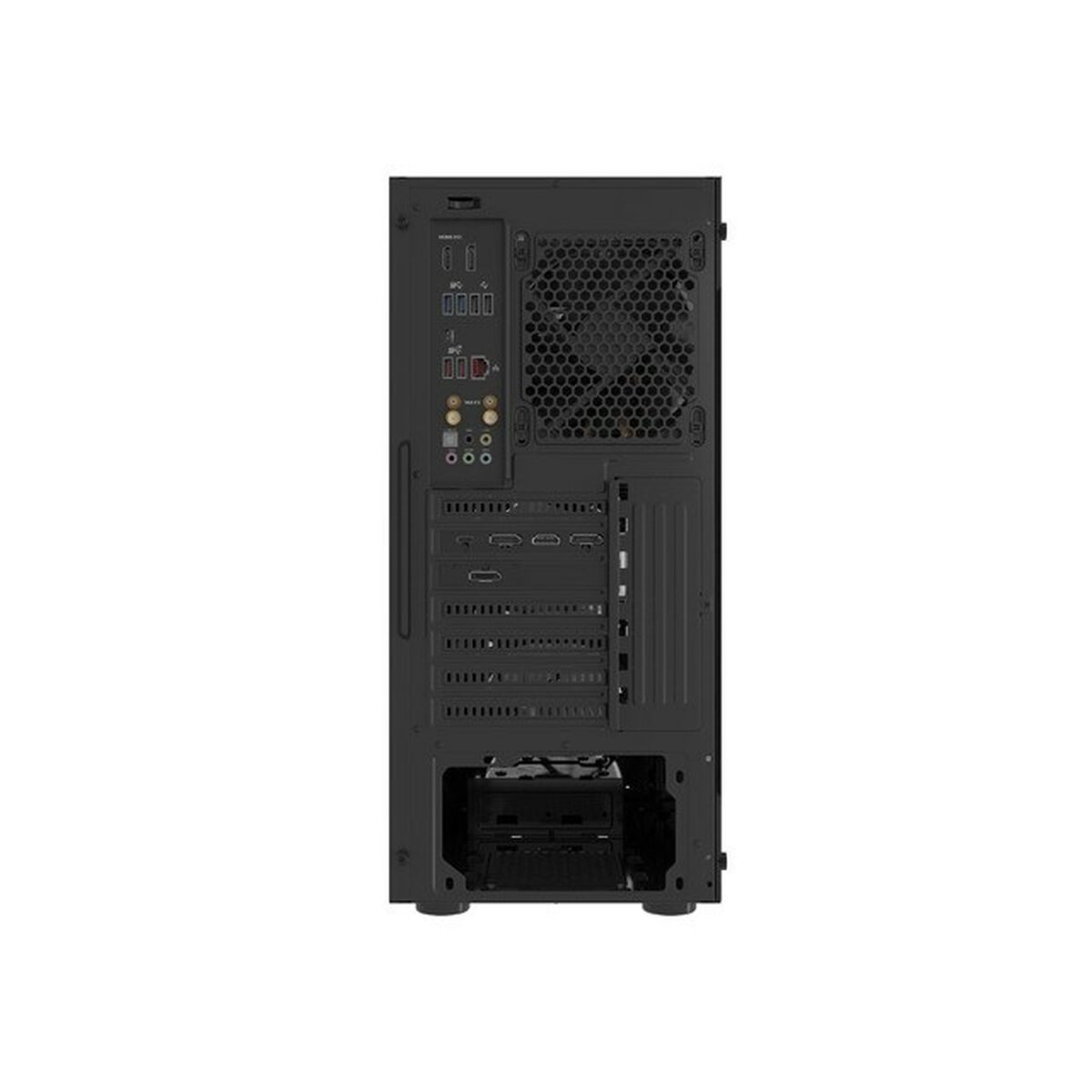 ATX Semi-tower Box Fury NFO-2152 Black ATX Semi-tower Box Fury NFO-2152 Black