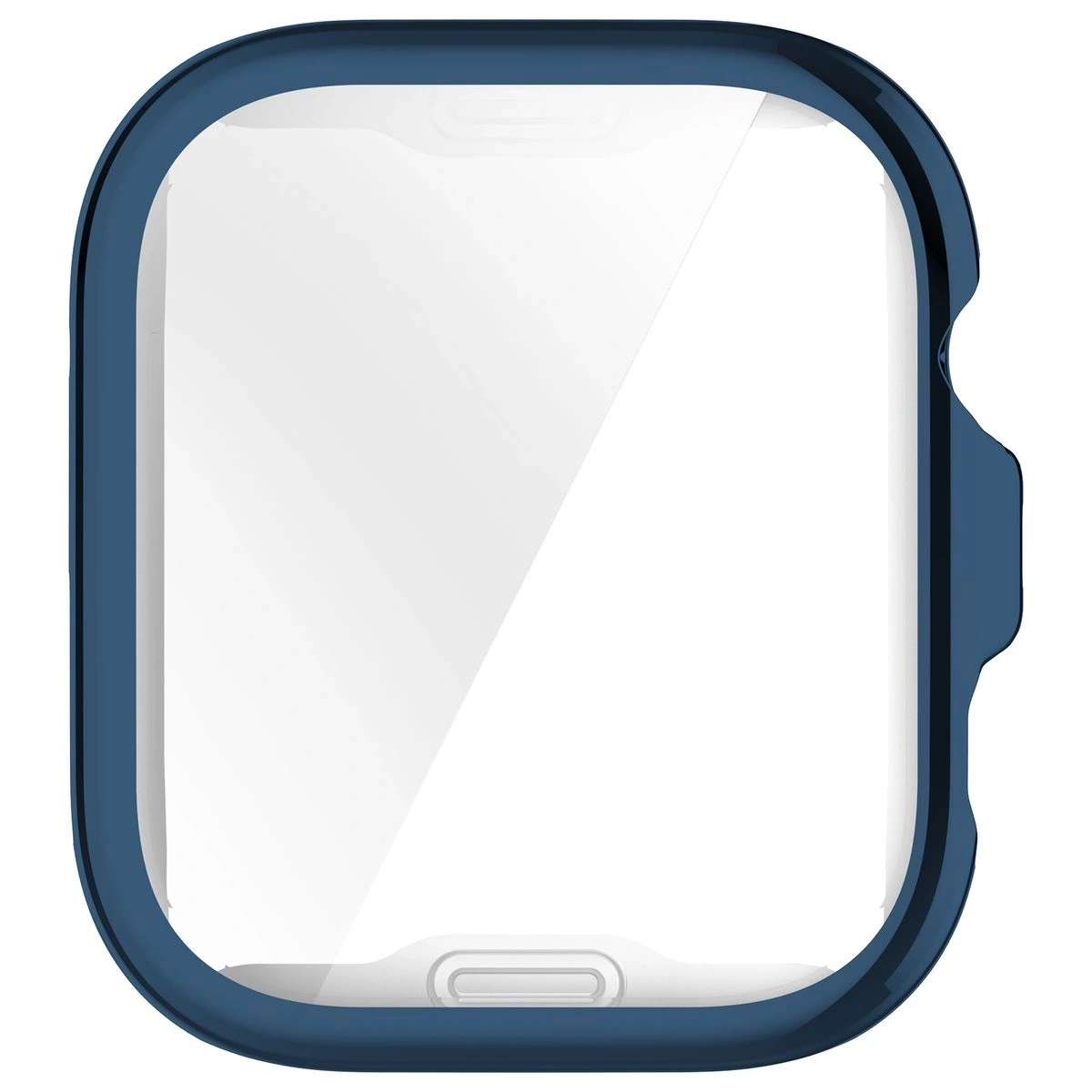 Etui z osłoną ekranu Bizon Case Watch Felipe do Huawei Watch Fit 4 niebieskie