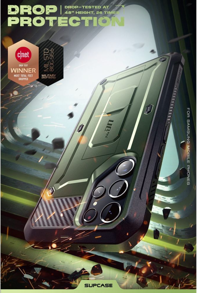 Supcase Unicorn Beetle Pro Samsung Galaxy S22 Ultra Guldan