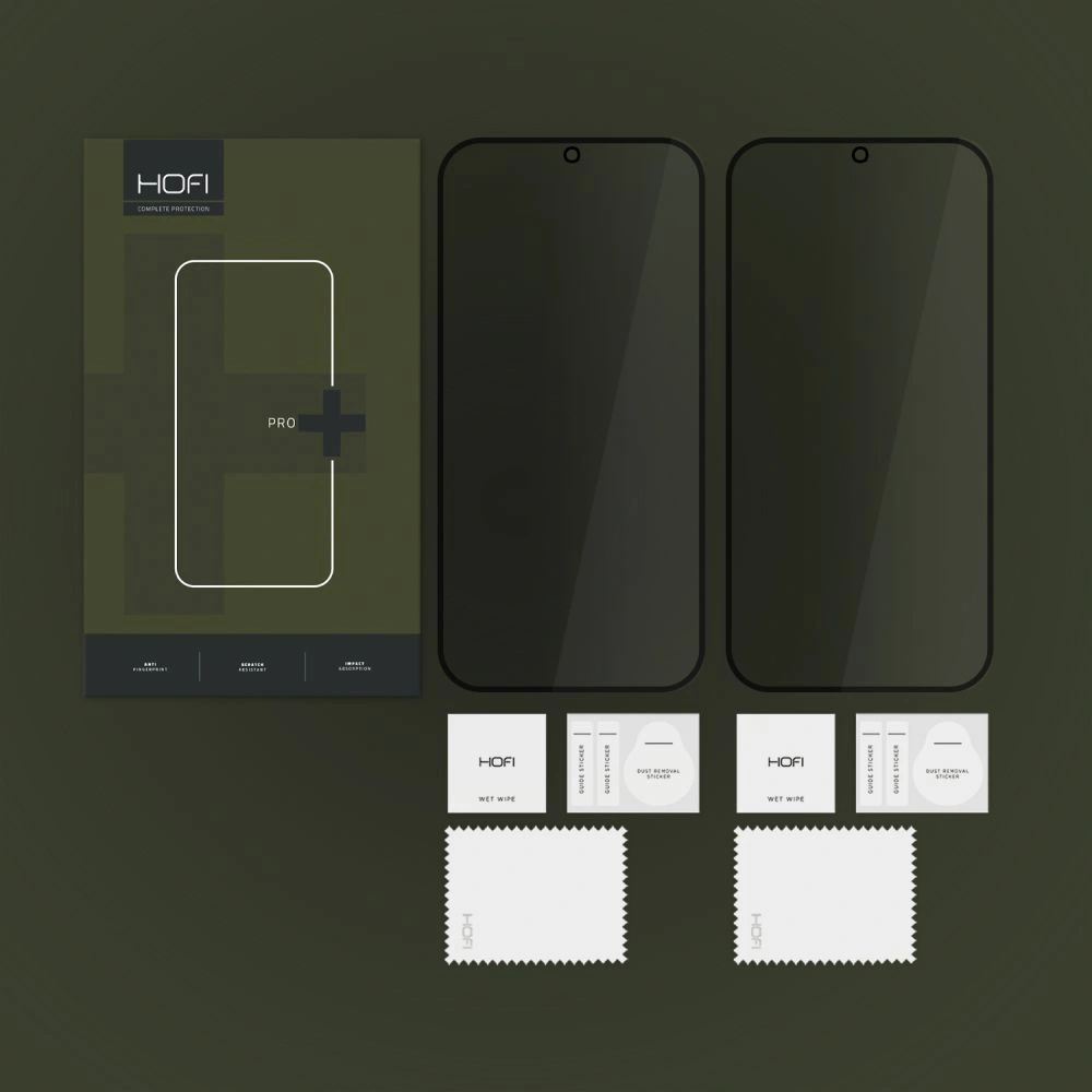 Hofi Anti Spy Glass Pro+ Samsung Galaxy S24 FE Privacy [2 PACK]