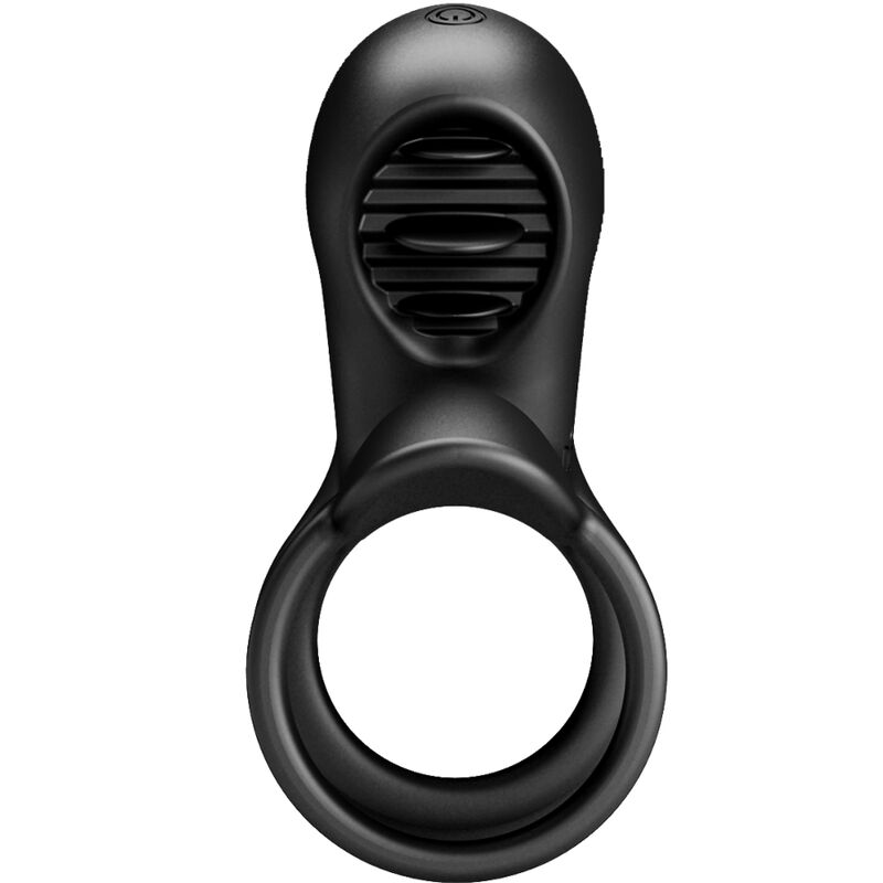 PRETTY LOVE - JAMMY PENIS SLING 12 VIBRATING AND LICKING SETTINGS RECHARGEABLE SILICONE