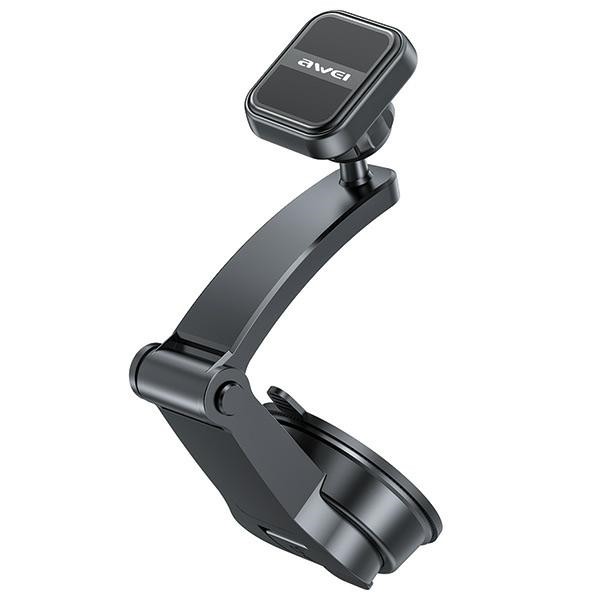 AWEI X54 magnetic car holder for windshield/cockpit black