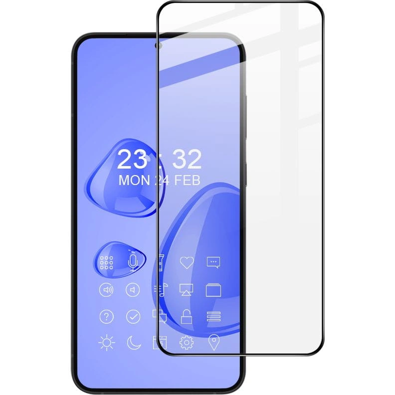 Bizon Glass Edge 2 Samsung Galaxy S23 Plus black