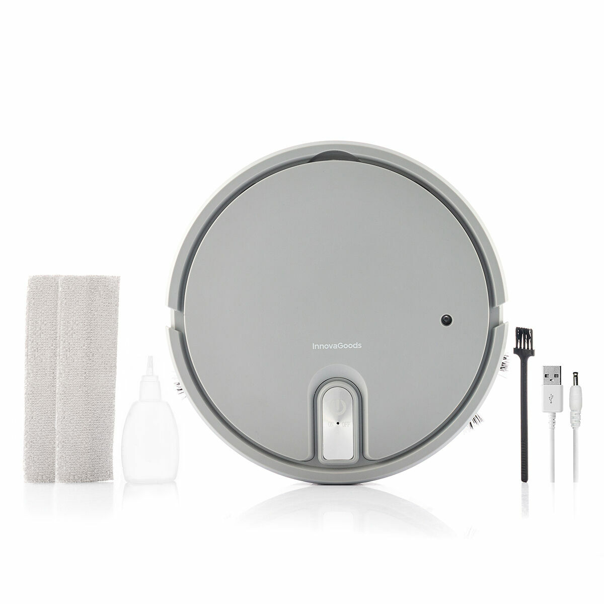 Multifunction 5-in-1 Rechargeable Robot Vacuum Cleaner Varob InnovaGoods Multifunction 5-in-1 Rechargeable Robot Vacuum Cleaner Varob InnovaGoods