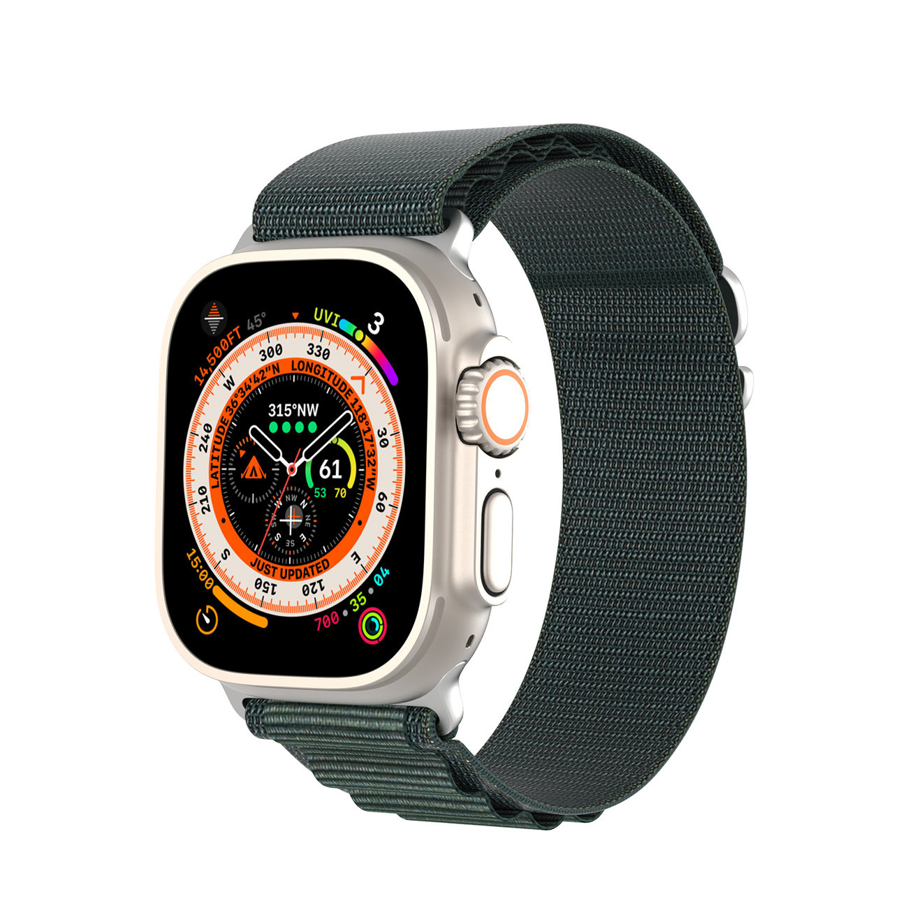 Dux Ducis Strap GS Apple Watch 4/5/6/7/SE/8/9 40/41mm green