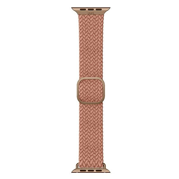 UNIQ Aspen Strap Apple Watch 4/5/6/7/SE 44/45mm Braided grapefruit pink
