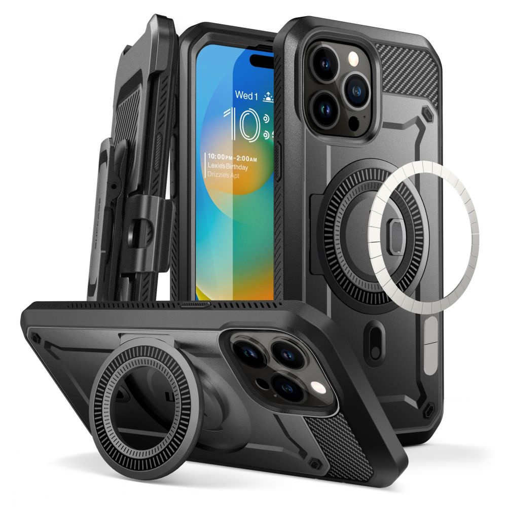 Supcase Unicorn Beetle Pro Mag MagSafe Apple iPhone 15 Pro Black