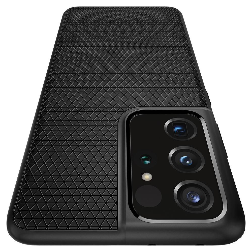 Spigen Liquid Air Samsung Galaxy S21 Ultra Matte Black