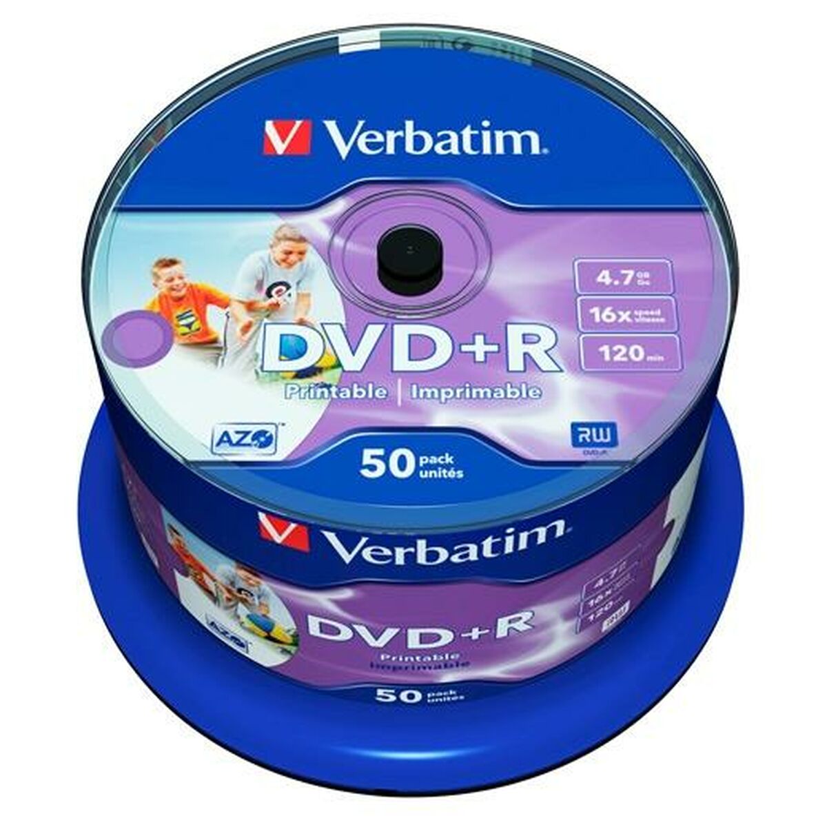 DVD-R Verbatim    50 Units 16x 4,7 GB
