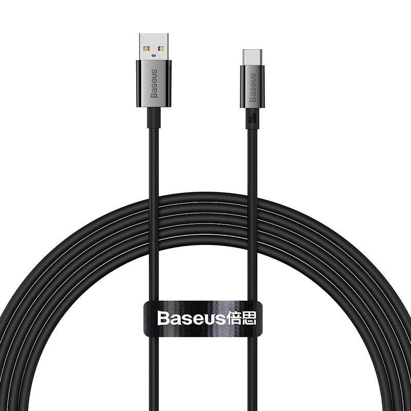 Baseus Superior USB-A/USB-C Cable 100W 2m (black)