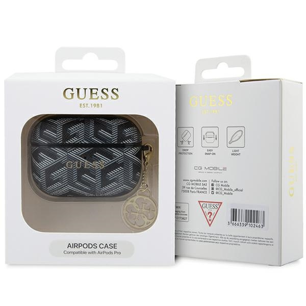 Guess GUAPPGCE4CK AirPods Pro cover GCube Charm black