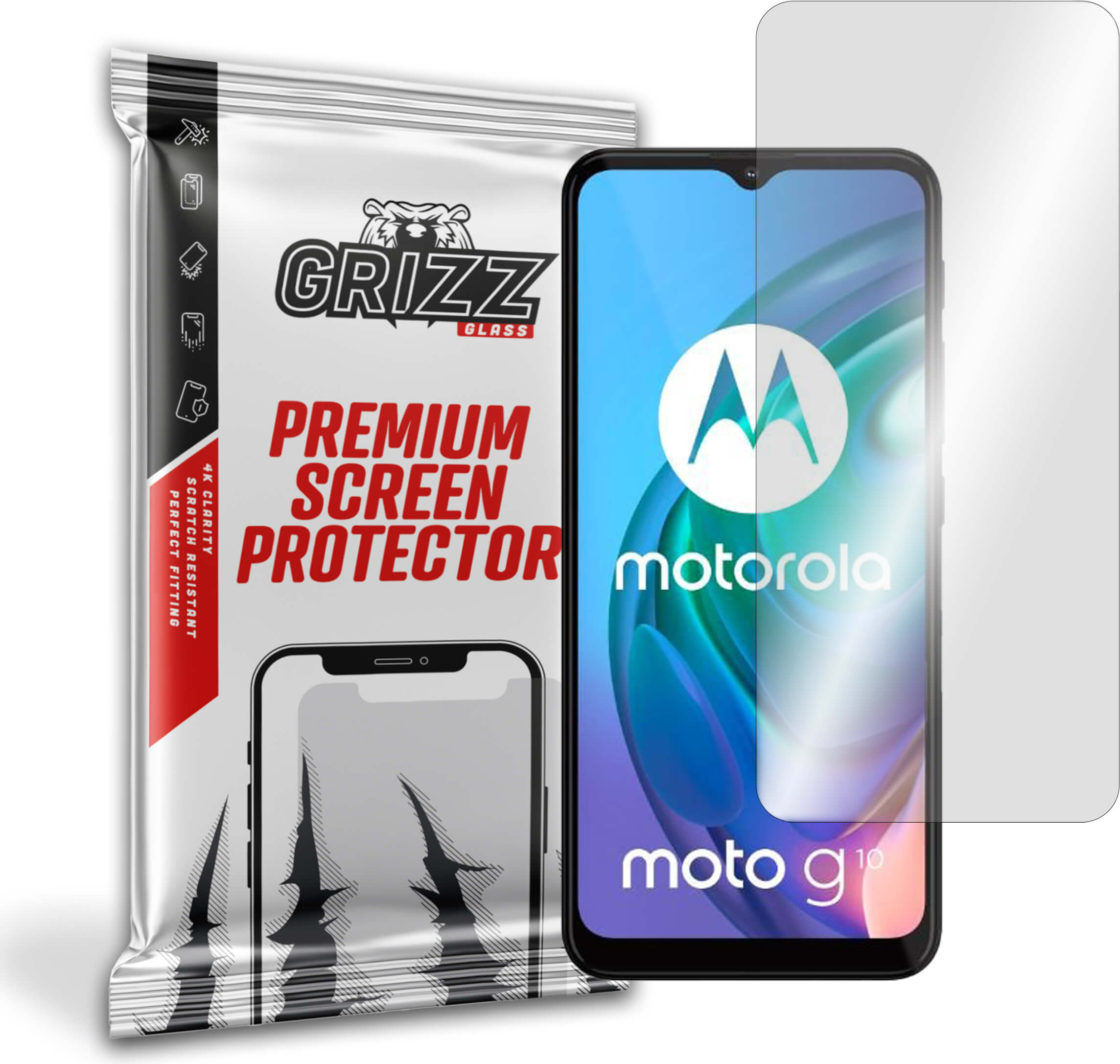 GrizzGlass HybridGlass Motorola Moto G10