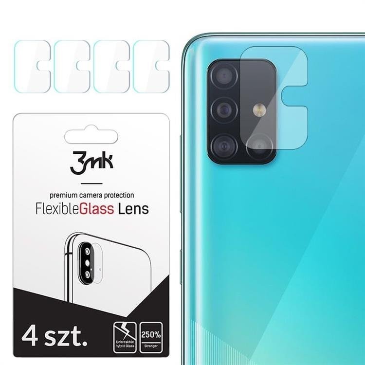 3MK Lens Protection Samsung Galaxy A51 [4 PACK]
