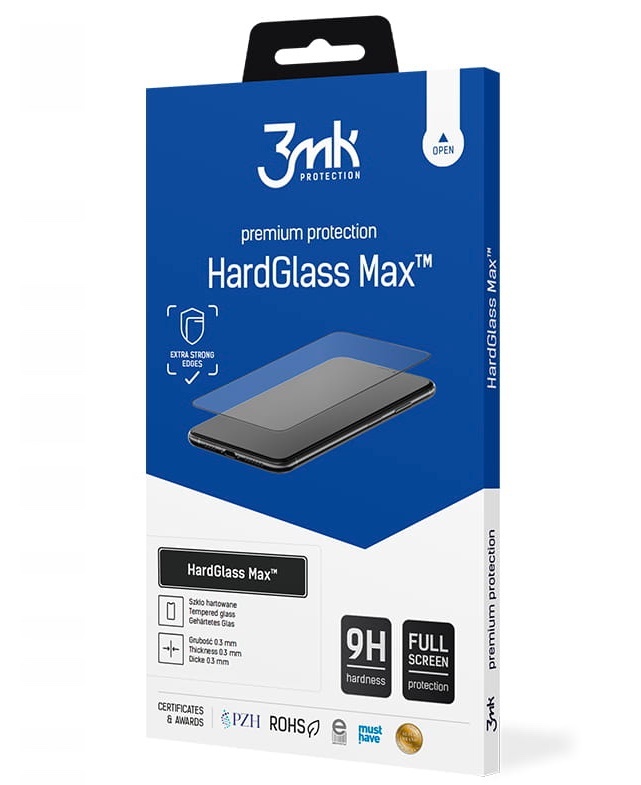 3MK HardGlass Max Sensor-Dot Samsung Galaxy S10 black