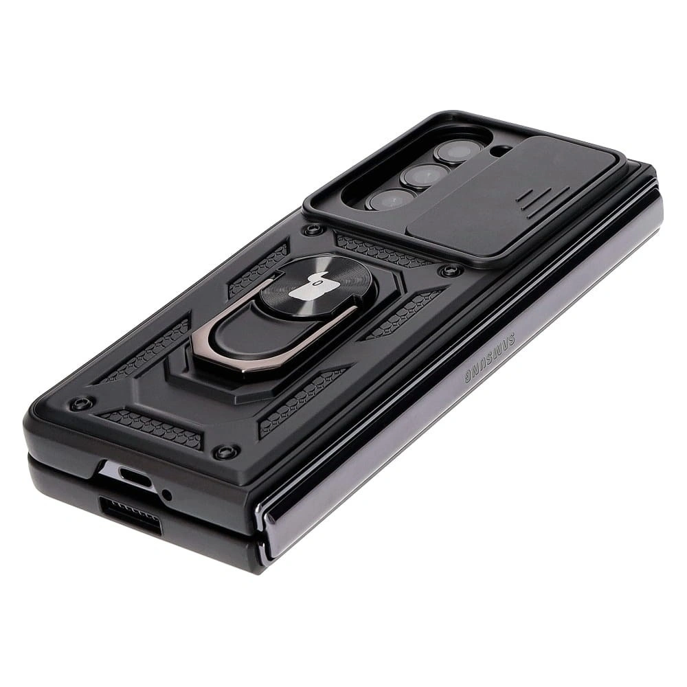 Bizon Case CamShield Ring Samsung Galaxy Z Fold5 black