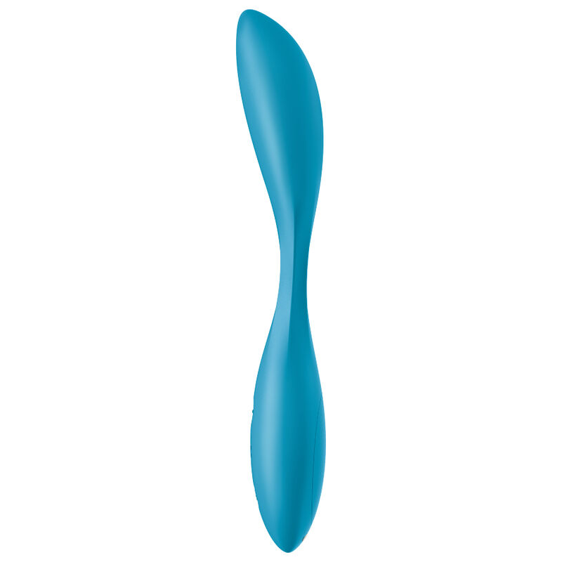 SATISFYER G-SPOT FLEX 1 MULTI VIBRATOR - BLUE
