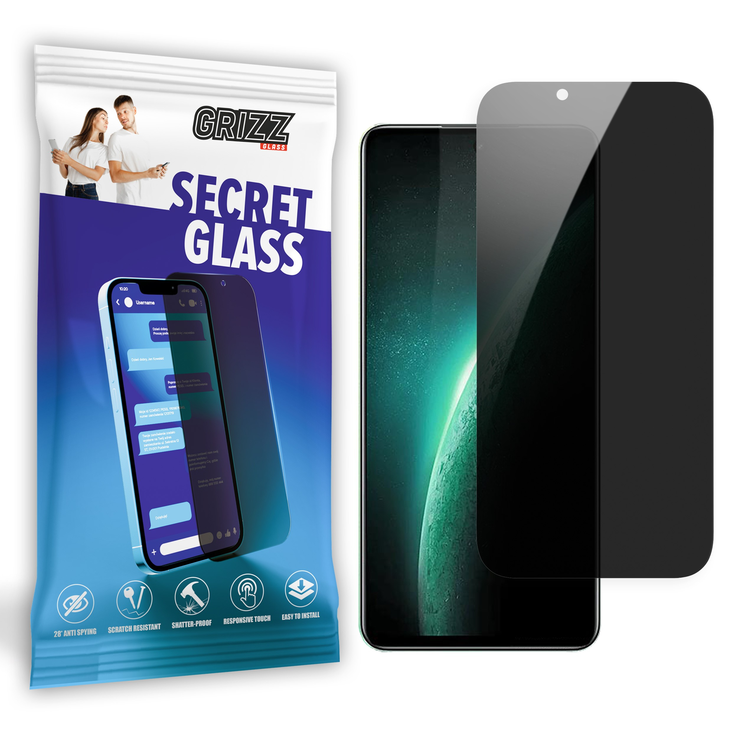 GrizzGlass SecretGlass Realme Narzo 60x