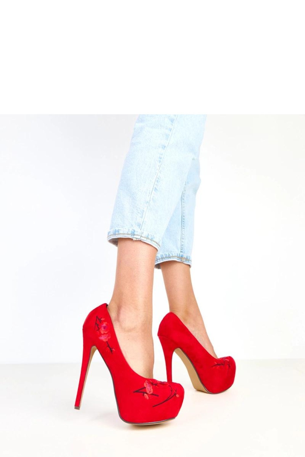  High heels model Solea  red