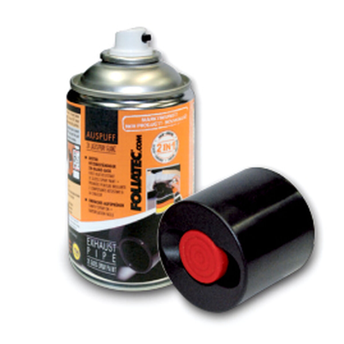 Spray paint Foliatec 2125 Black Exhaust Pipe 250 ml