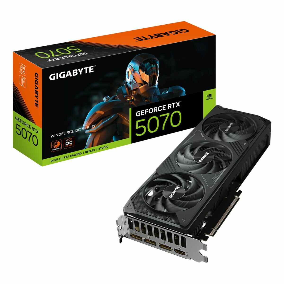 Graphics card Gigabyte 9VN5070WO-00-G10 nvidia geforce rtx 5070 12 GB GDDR6