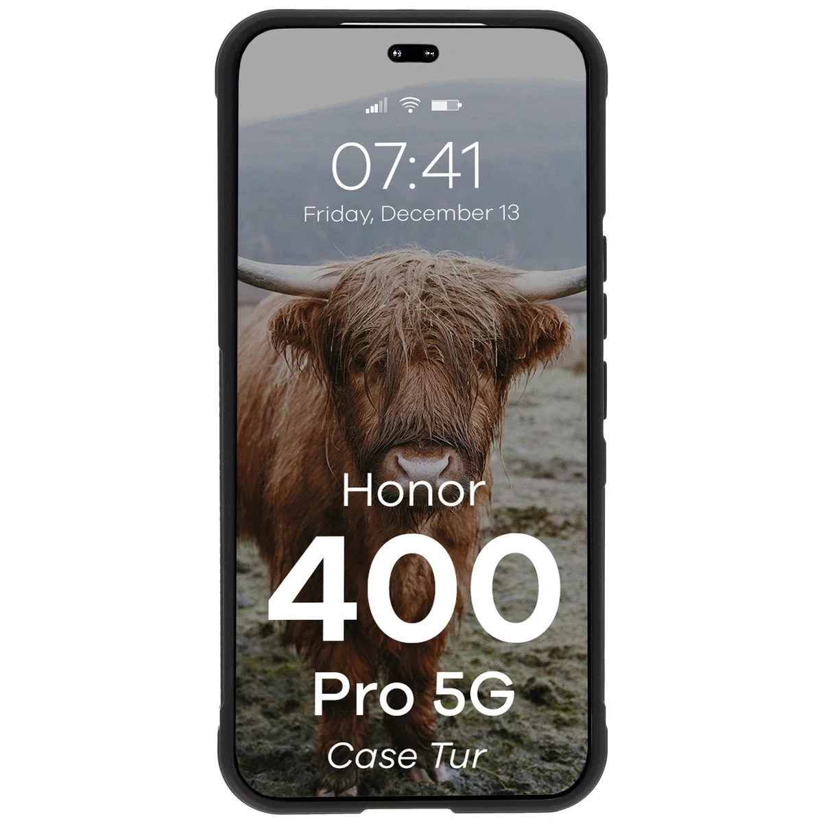 Pancerne etui Bizon Case Tur do Honor 400 Pro czarne