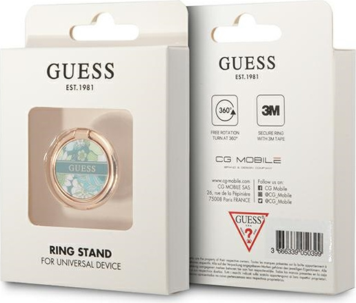 Guess Ring stand GURSHCHMAN green Flower