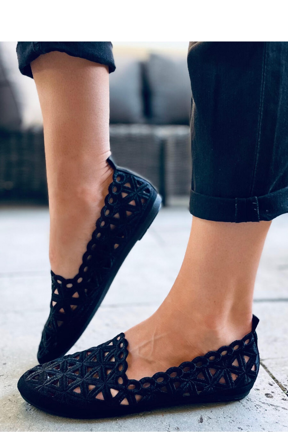  Ballet flats model 166544 Inello  black