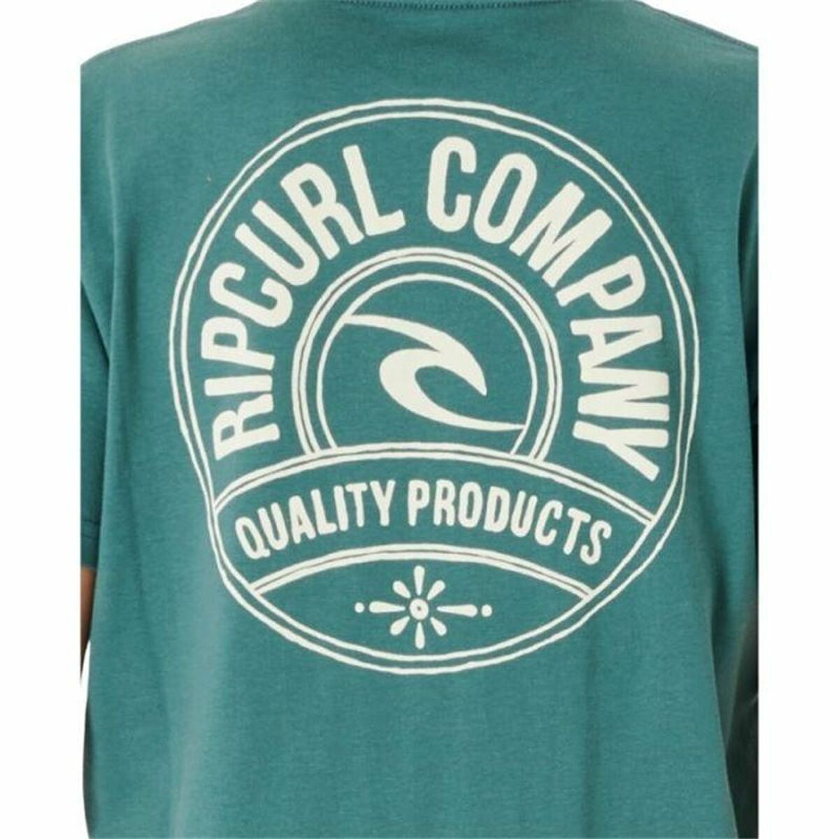 Children’s Short Sleeve T-Shirt Rip Curl Stapler Blue Children’s Short Sleeve T-Shirt Rip Curl Stapler Blue