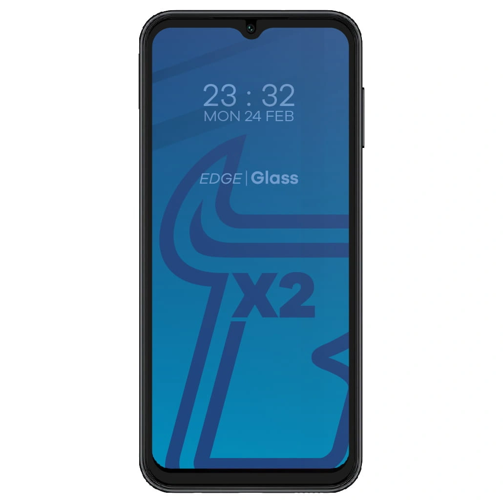BIZON Edge 2 2x screen glass + camera glass Samsung Galaxy A14 4G/5G