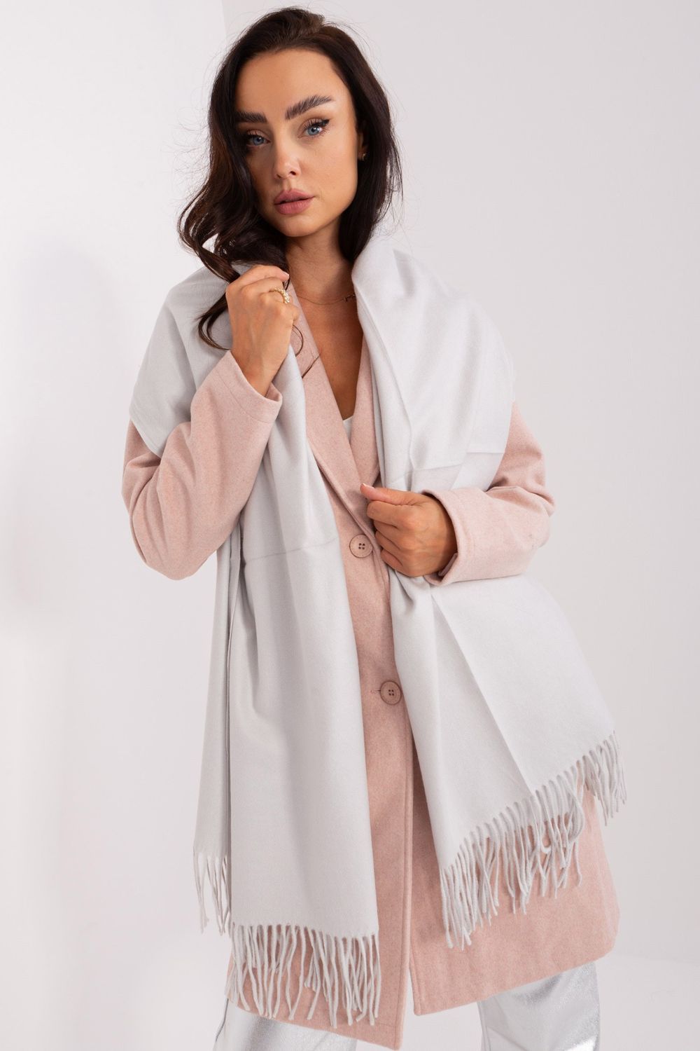  Shawl model 187611 AT  grey