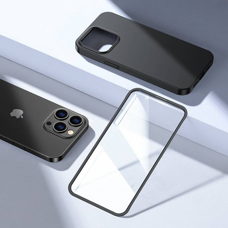 Joyroom 360 Full Case + tempered glass Apple iPhone 13 Pro (JR-BP935 black)