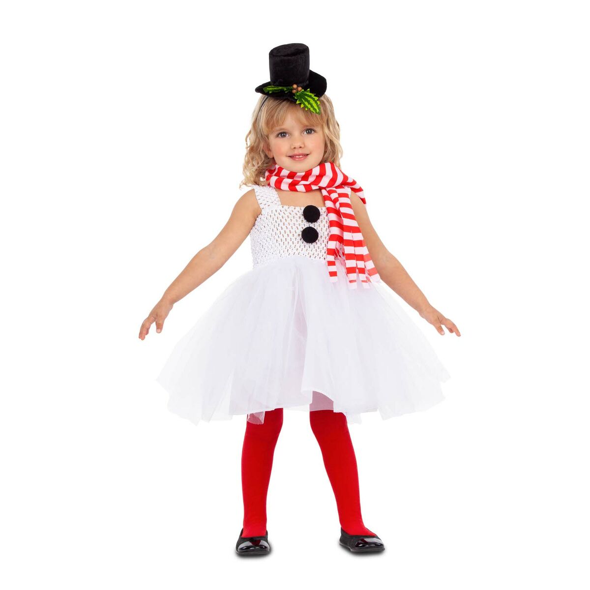 Costume for Children My Other Me Snow Doll Tutu (3 Pieces)