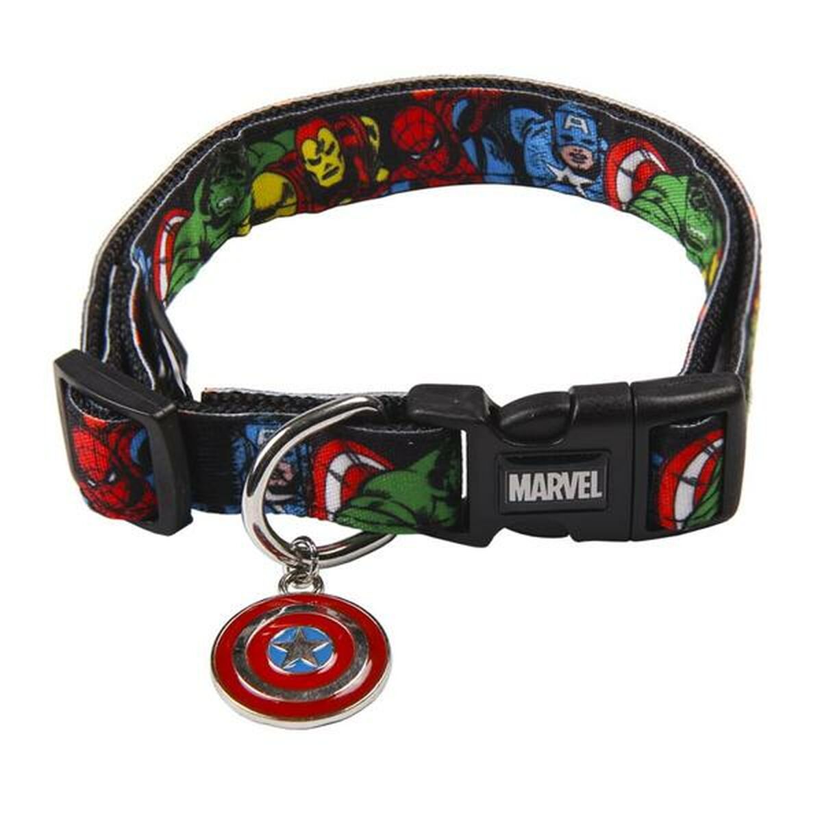 Dog collar Marvel XXS/XS Black