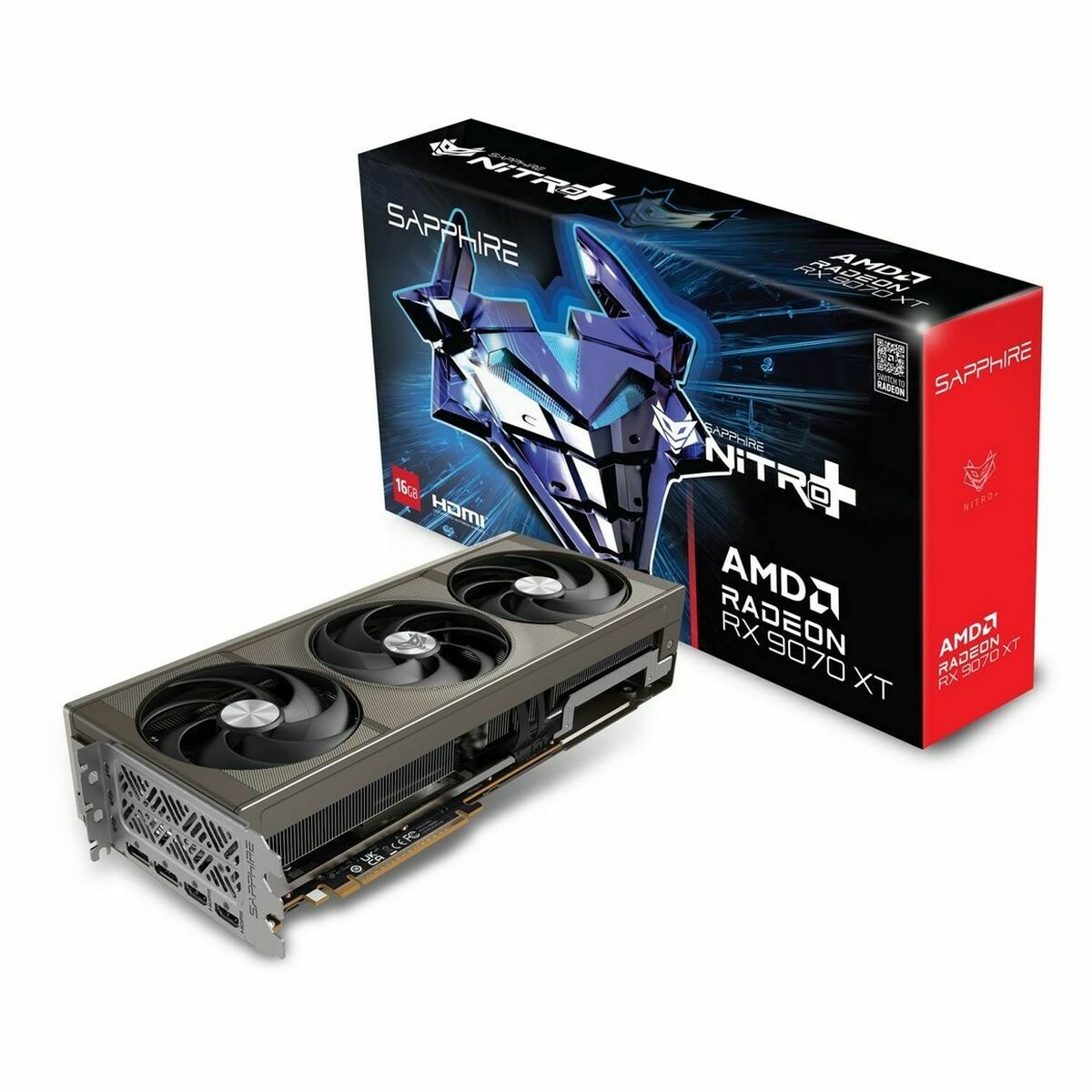 Graphics card Sapphire 11348-01-20G radeon rx 9070 xt 16 GB GDDR6 Graphics card Sapphire 11348-01-20G radeon rx 9070 xt 16 GB GDDR6
