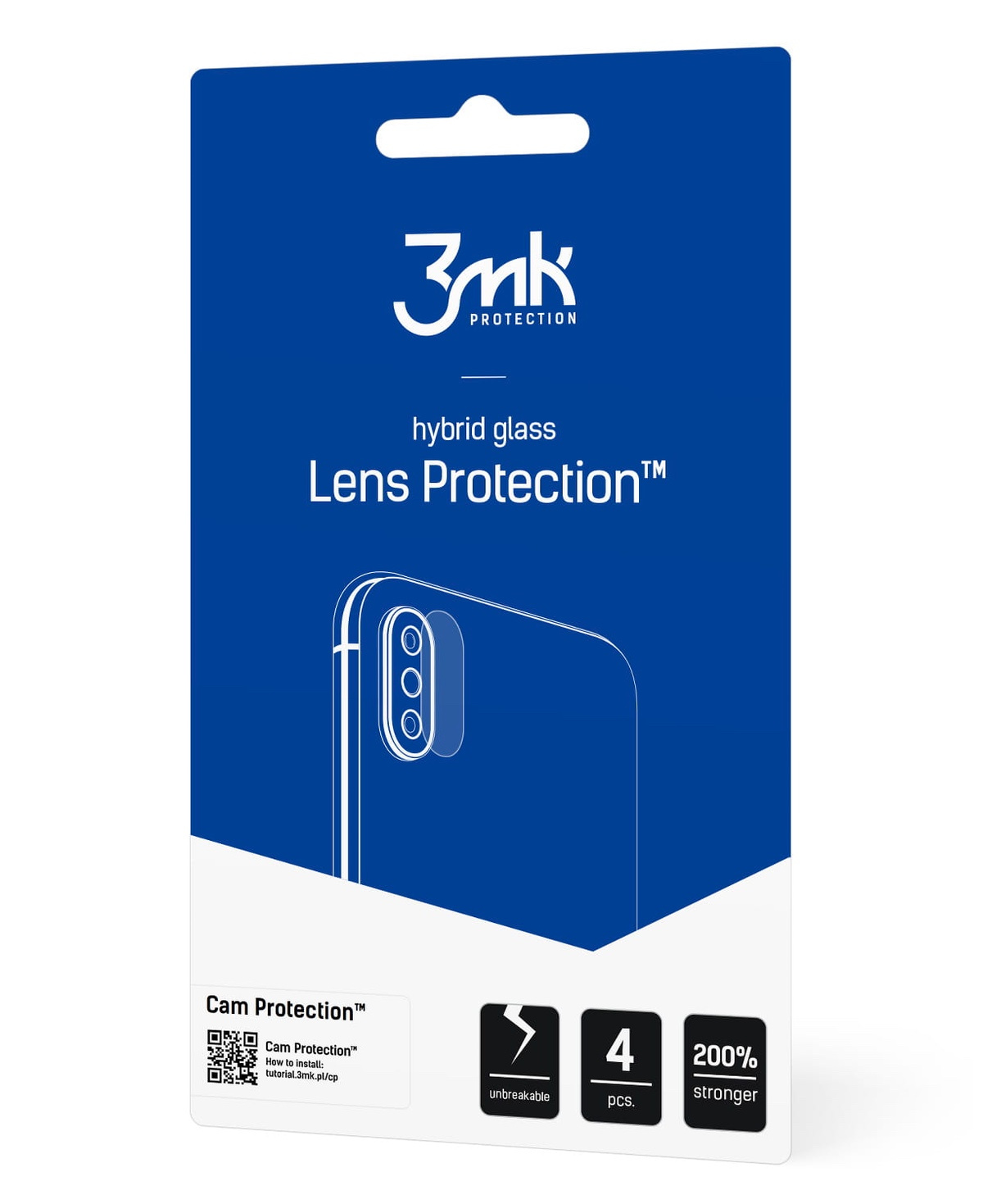 3MK Lens Protection Motorola Moto G100 5G [4 PACK]