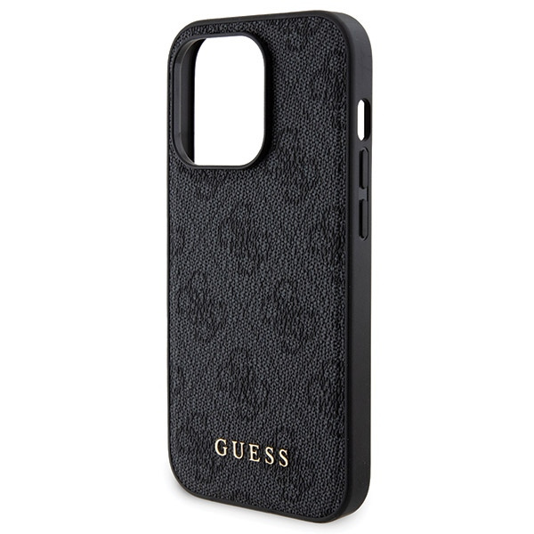 Guess GUBPM5P15L4GEMGK Apple iPhone 15 Pro hardcase + Powerbank 5000mAh MagSafe 4G Metal Logo black