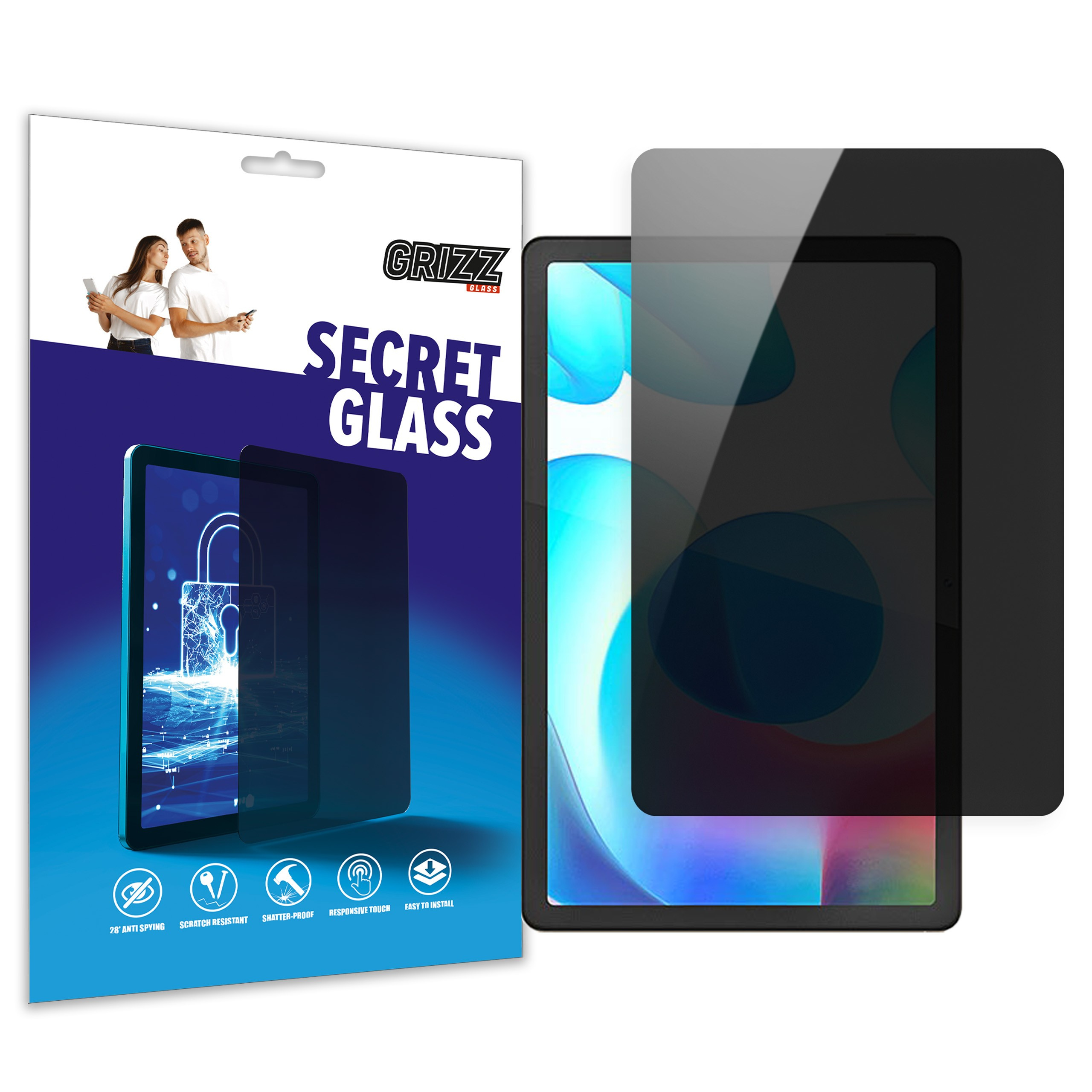 GrizzGlass SecretGlass Realme Pad 10.4 WiFi 