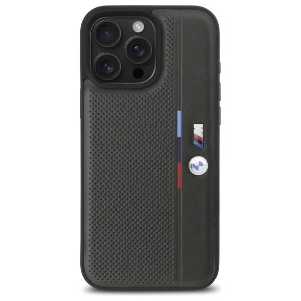 BMW BMHCP16X23PUPVA Apple iPhone 16 Pro Max hardcase M Perforated Tricolor Detail Line anthracite